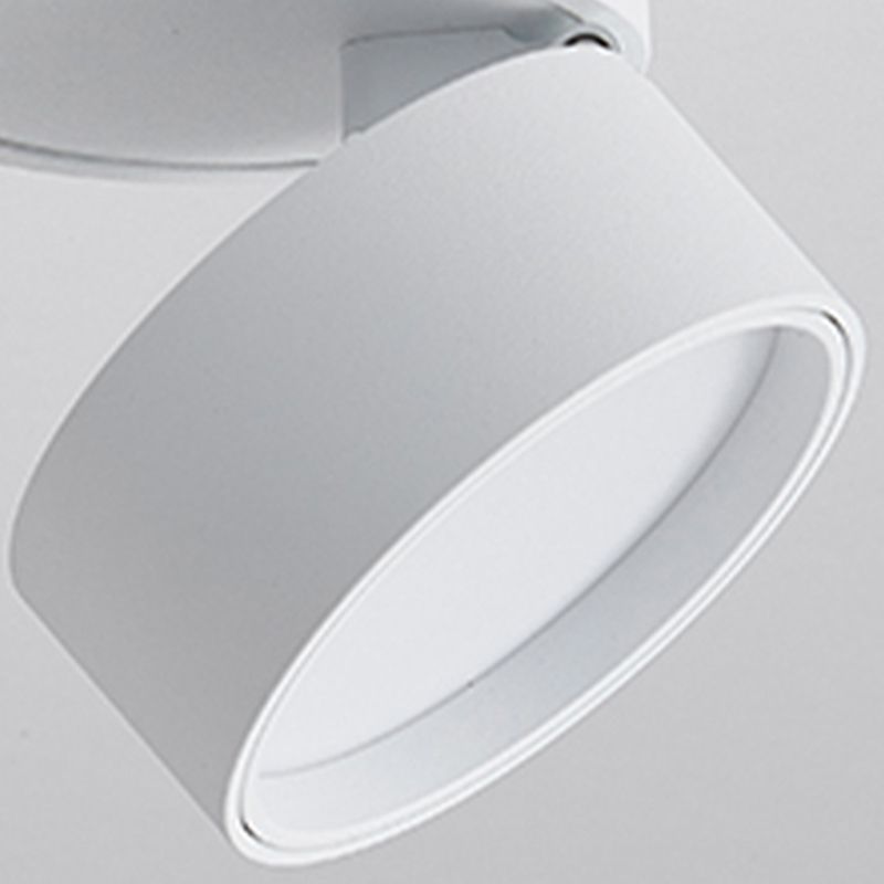 Arisha Contemporary Cylindrical LED Ceiling Spotlight - Available in Black and White, 2 Color Options, 3W/7W/12W/18W