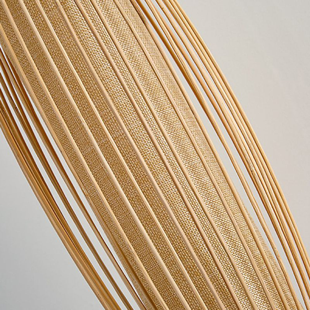 Muto Bamboo LED Wall Light for Indoor Use - Perfect for Bedroom and Living Room