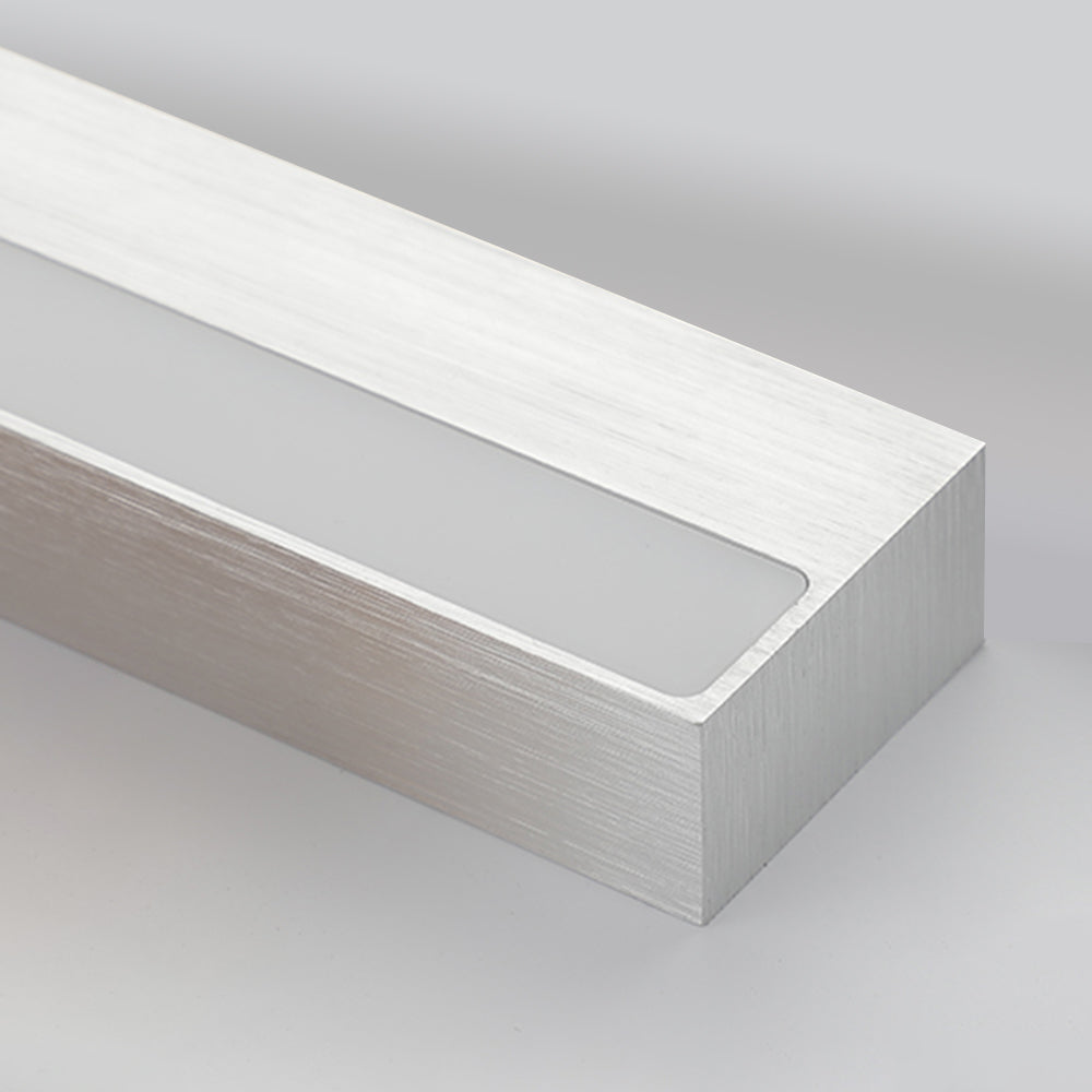 Arisha White Linear LED Wall Lamp - Metal & Acrylic for Bathroom, Bedroom, or Living Room