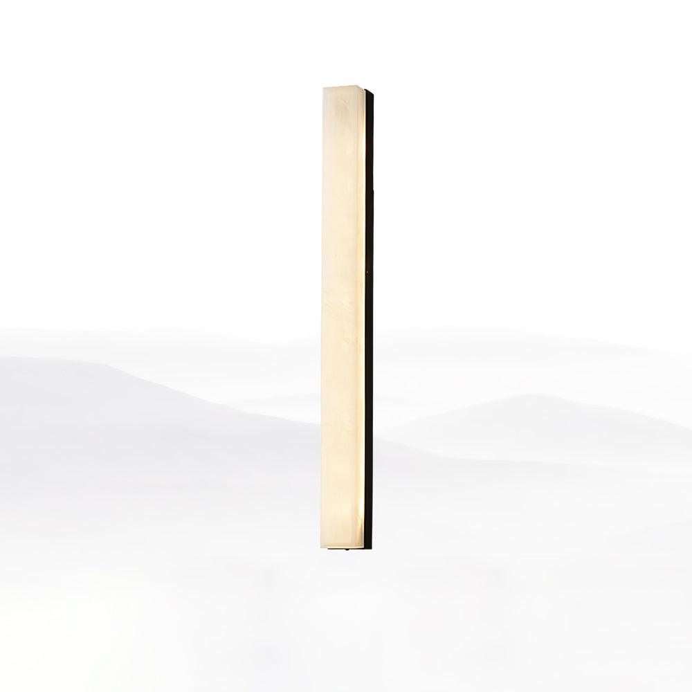 Isen Linear Wall Light in Brass and Alabaster
