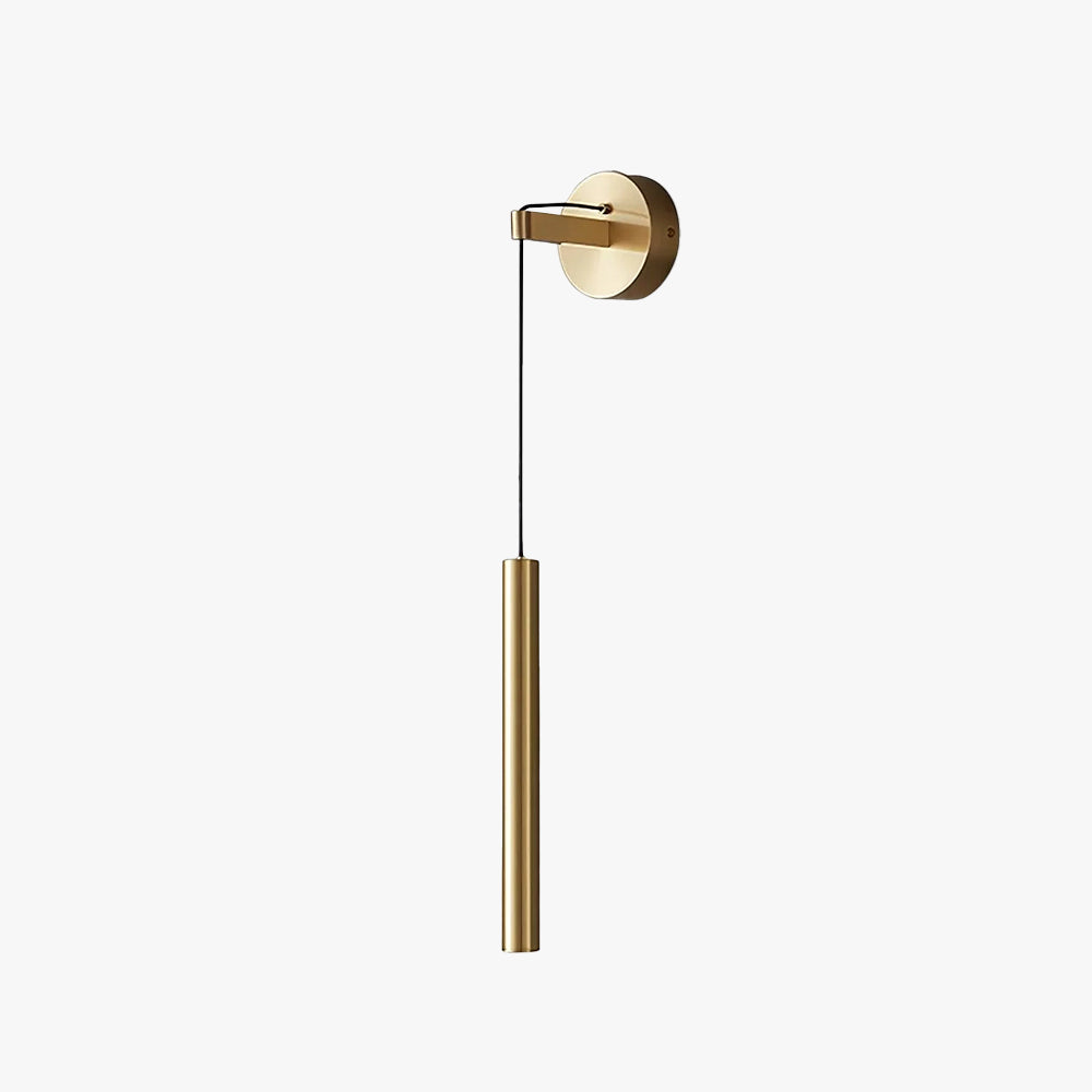Cecilia Indoor Wall Sconce with Brass Accents