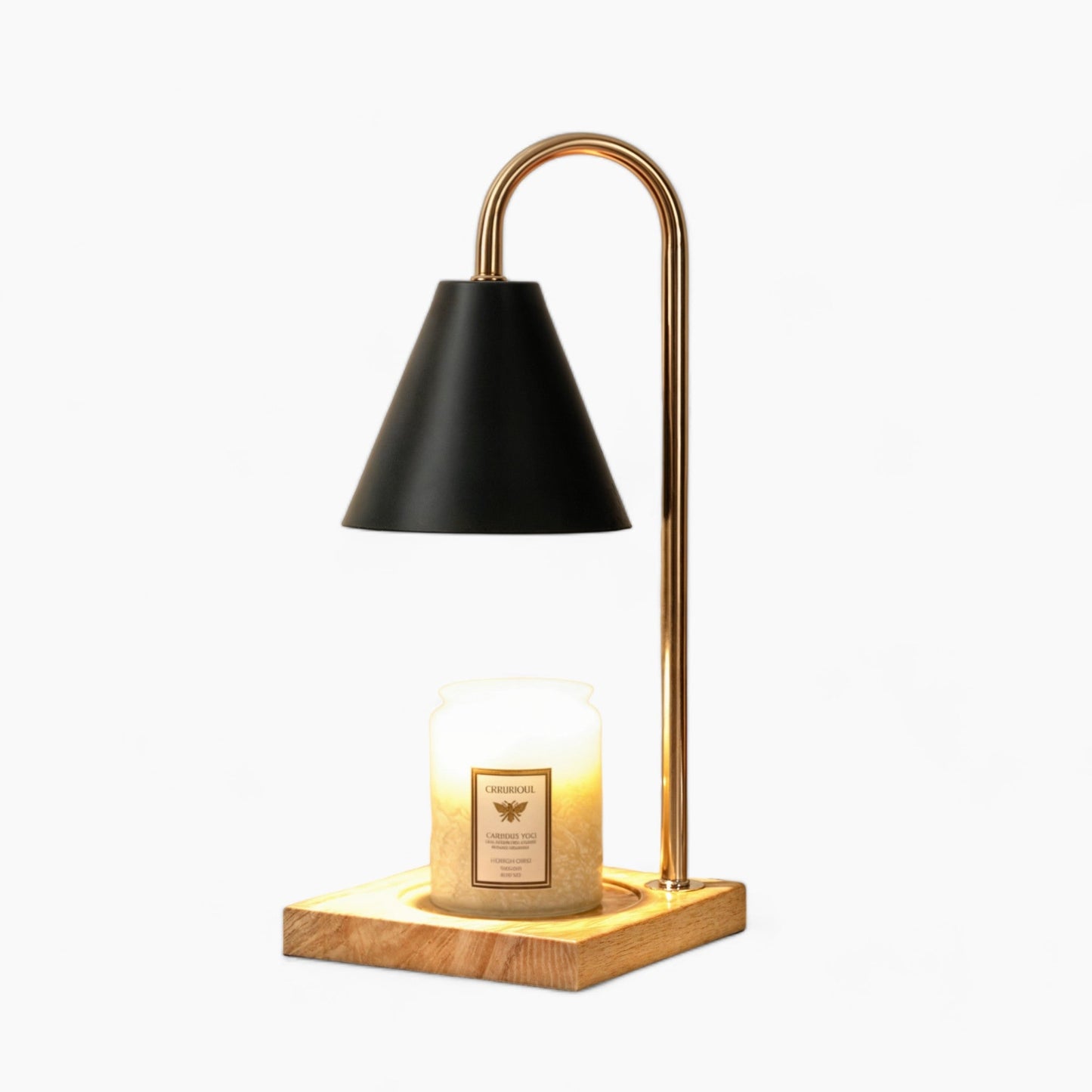 Dimmable Electric Candle Warmer Lamp with Modern Aroma Melter Design