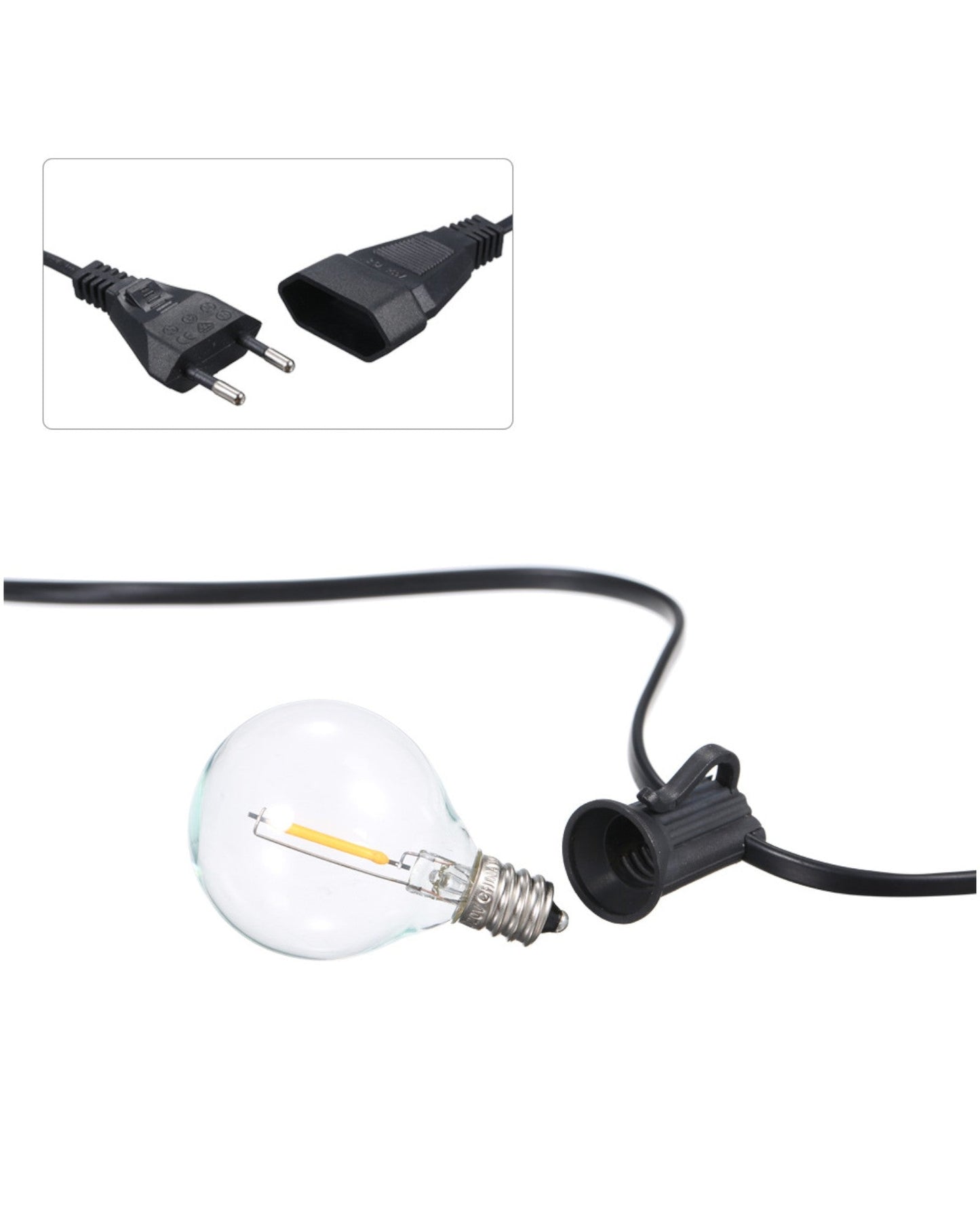 150m Dimmable Waterproof LED String Lights for Garden & Patio - Warm White