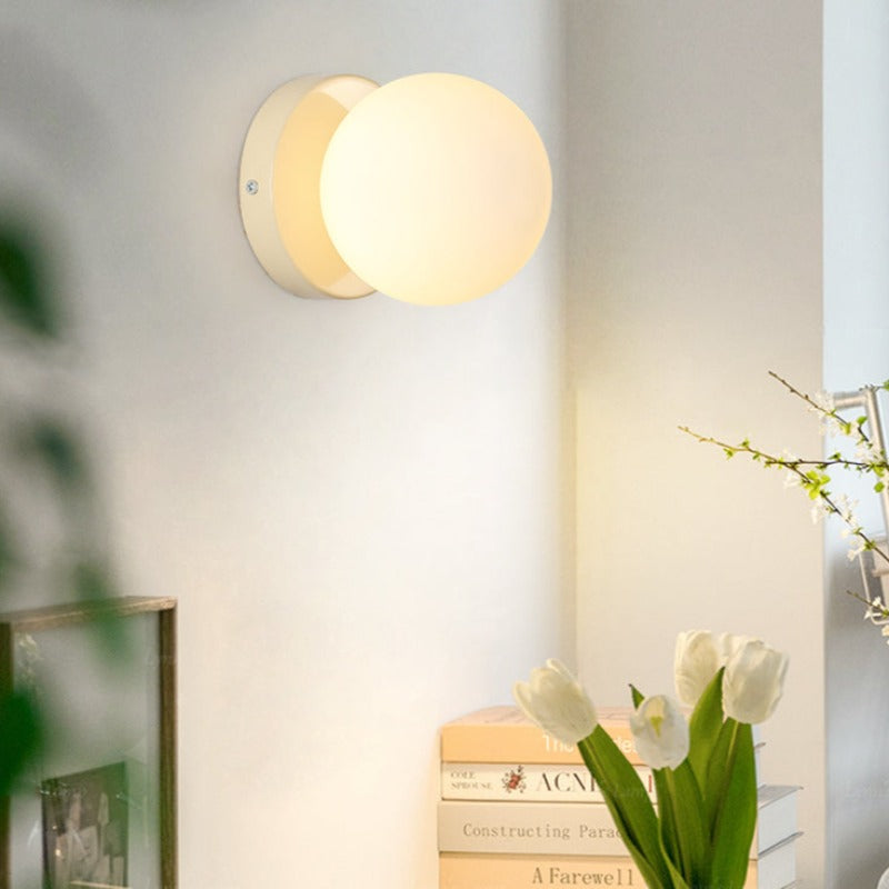 Valentina Contemporary Black Metal LED Wall Light for Bedroom