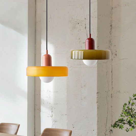 Charlotte Bauhaus-Inspired Glass Pendant Light