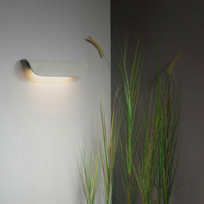 Ray Modern LED Wall Light - Versatile Indoor/Outdoor Fixture in White/Black for Garden and Hallway