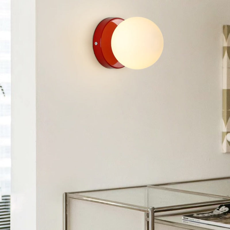 Valentina Contemporary Black Metal LED Wall Light for Bedroom