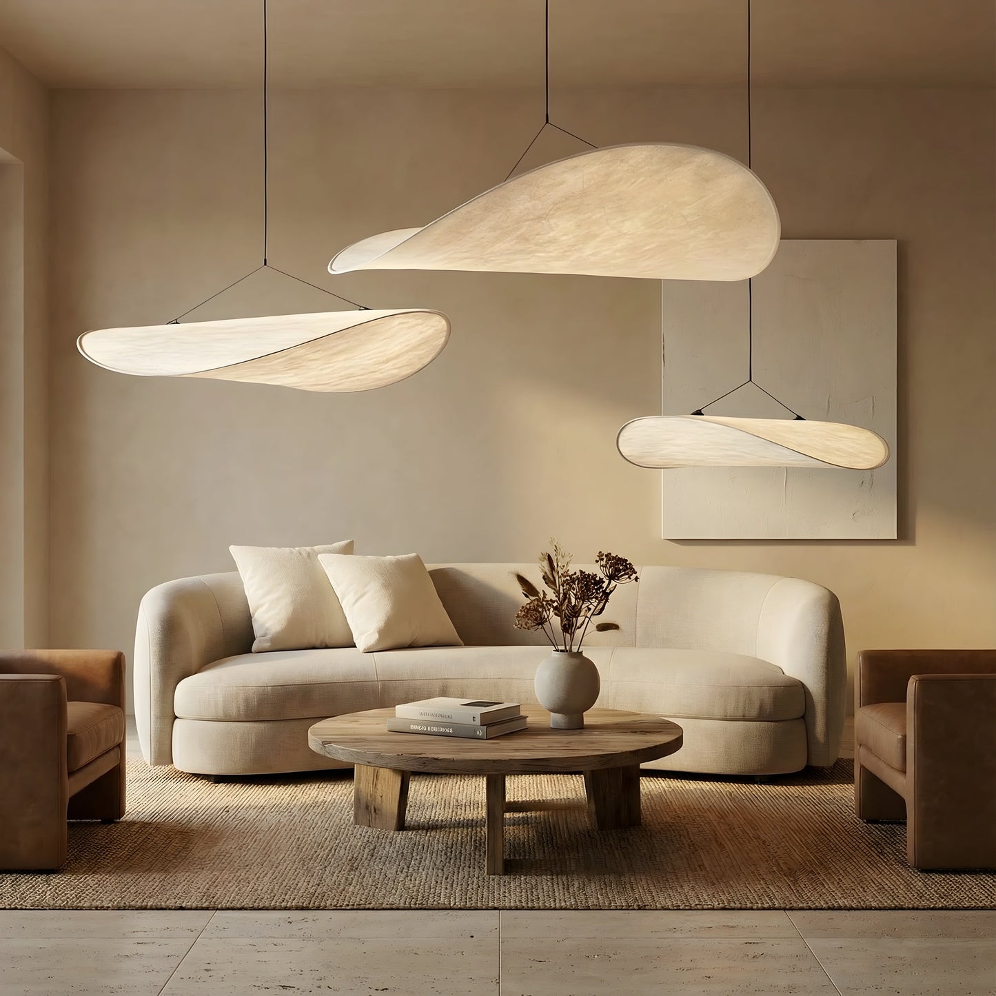 Japandi-Inspired Pendant Light