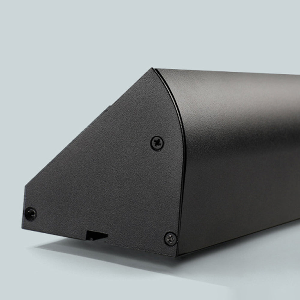 Arisha Black Minimalist Dense Outdoor Wall Light for Bathroom and Hallway
