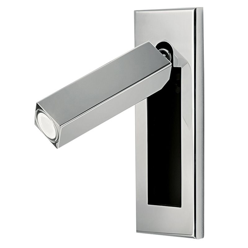 Ray Contemporary LED Wall Light - Available in Black, Silver, Gold, and Nickel for Living Room or Bedroom