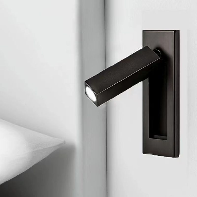 Ray Contemporary LED Wall Light - Available in Black, Silver, Gold, and Nickel for Living Room or Bedroom