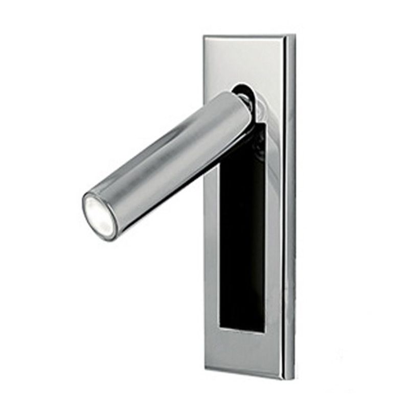 Ray Contemporary LED Wall Light - Available in Black, Silver, Gold, and Nickel for Living Room or Bedroom