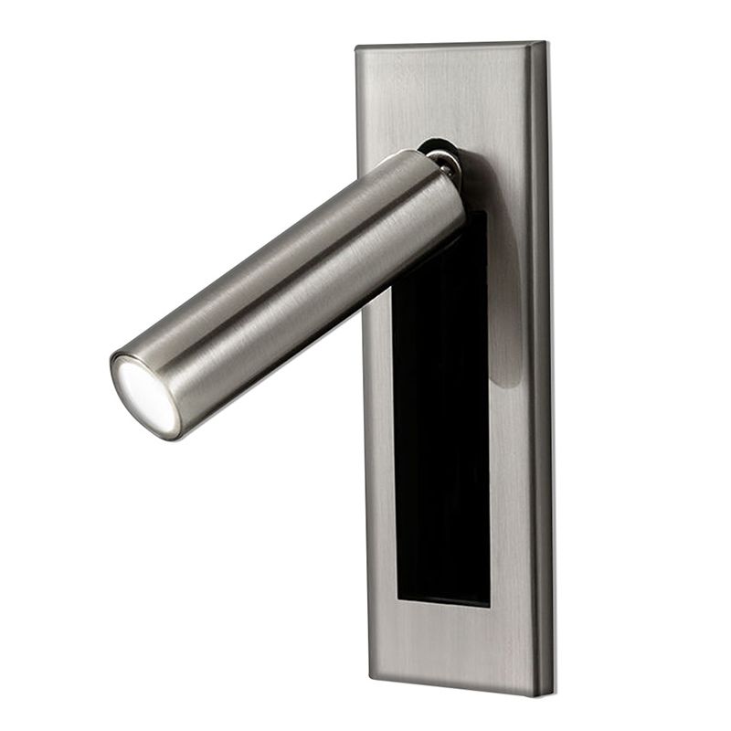 Ray Contemporary LED Wall Light - Available in Black, Silver, Gold, and Nickel for Living Room or Bedroom