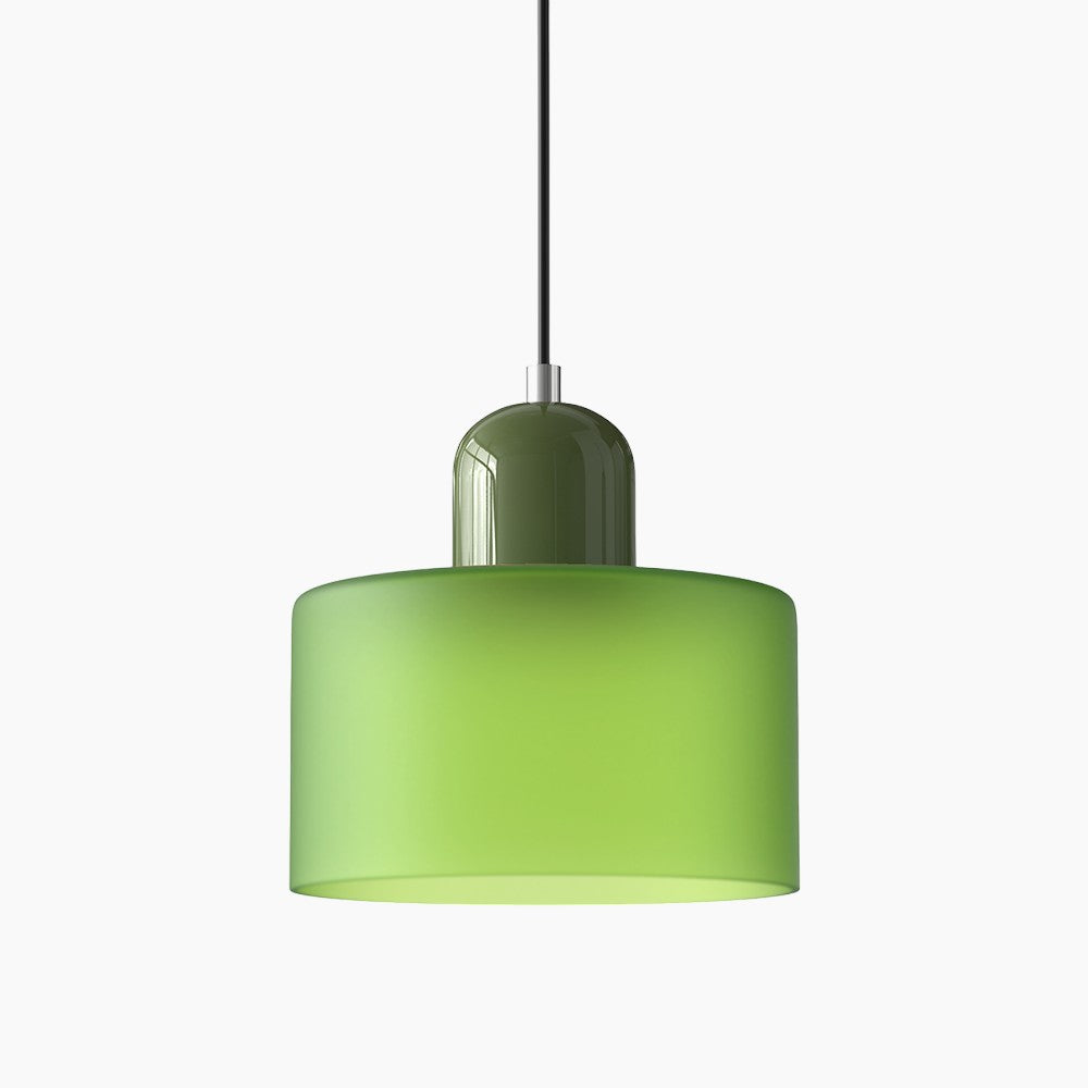 Modern Small Glass Pendant Light - LED, Glass & Metal, Max 12W, E27, Push Button Switch, CE/UL Certified