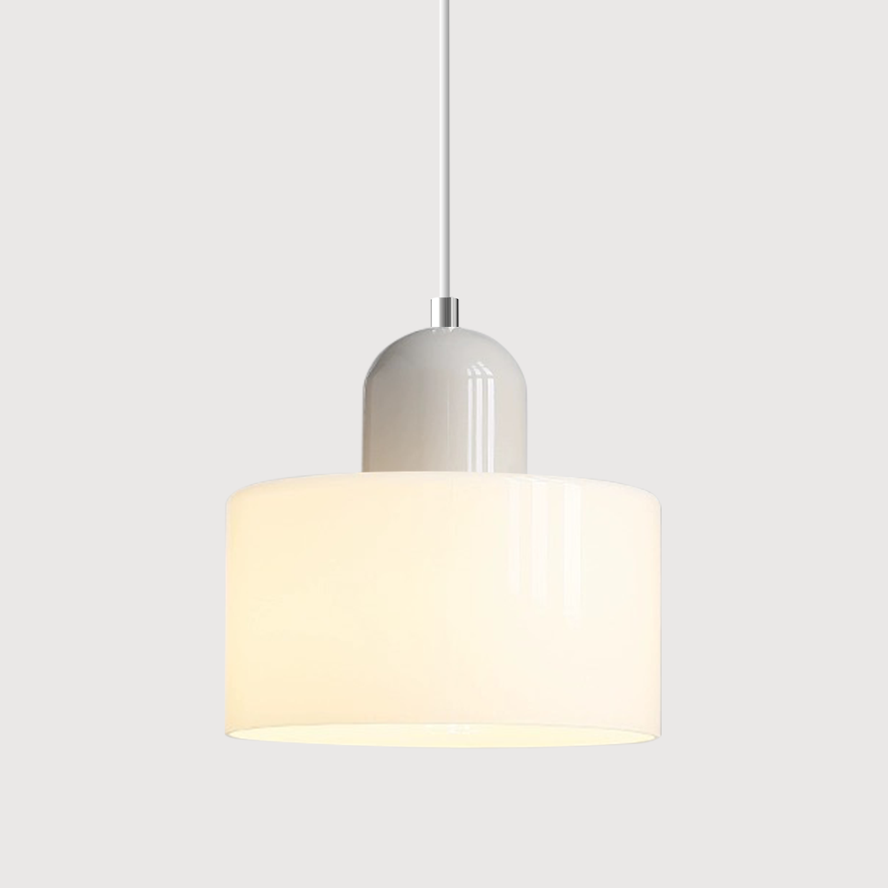 Modern Small Glass Pendant Light - LED, Glass & Metal, Max 12W, E27, Push Button Switch, CE/UL Certified