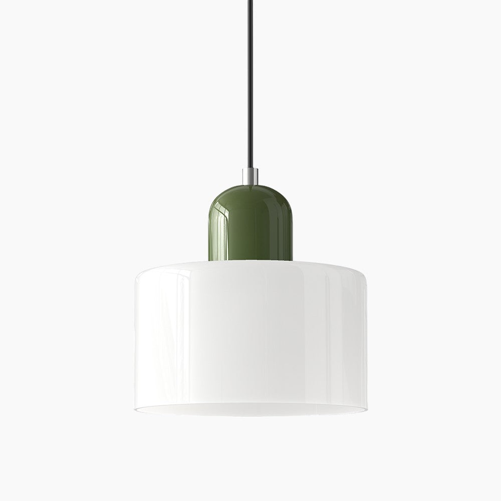 Modern Small Glass Pendant Light - LED, Glass & Metal, Max 12W, E27, Push Button Switch, CE/UL Certified