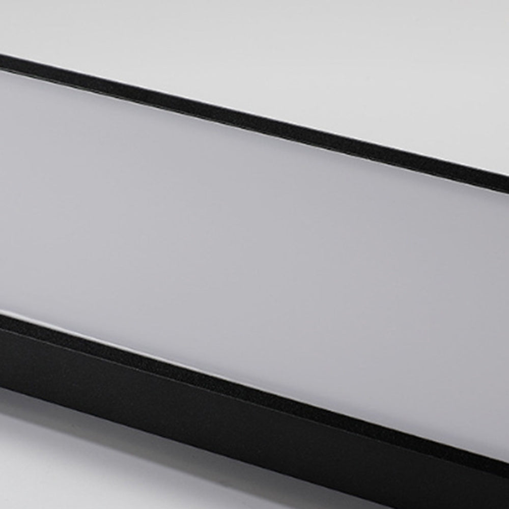 Arisha Black Minimalist Dense Outdoor Wall Light for Bathroom and Hallway