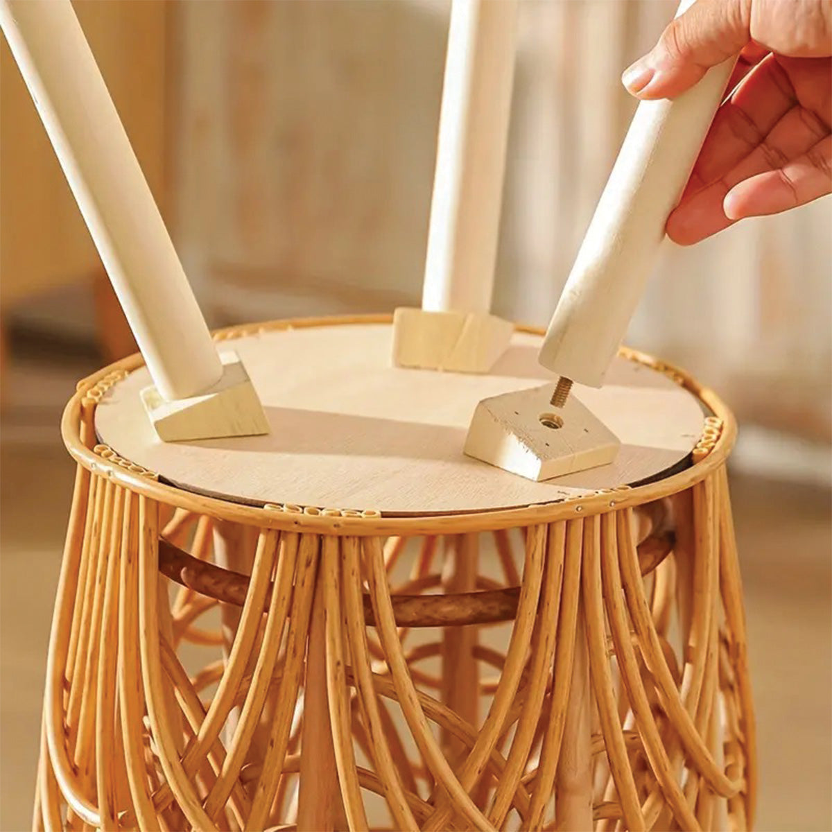 Radiant Oasis Woven Basket