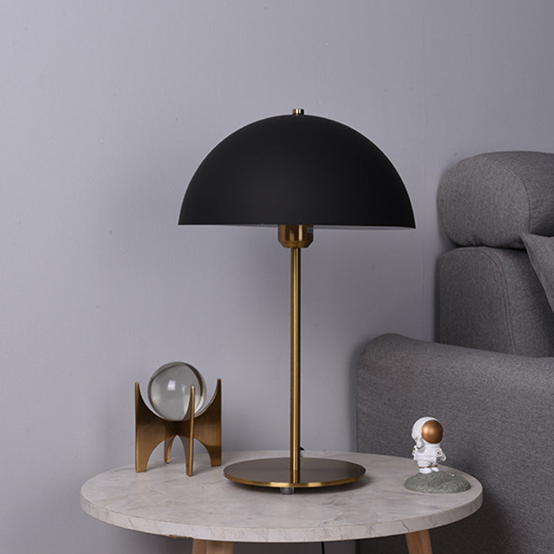 Contemporary Mushroom Nightstand Lamp for Bedroom | E27, 31-40W, Metal, AC 90-260V | Stylish Table Lamp