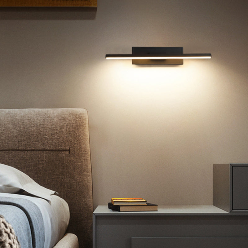 Ray Modern Adjustable Wall Light - Black and White for Bedroom