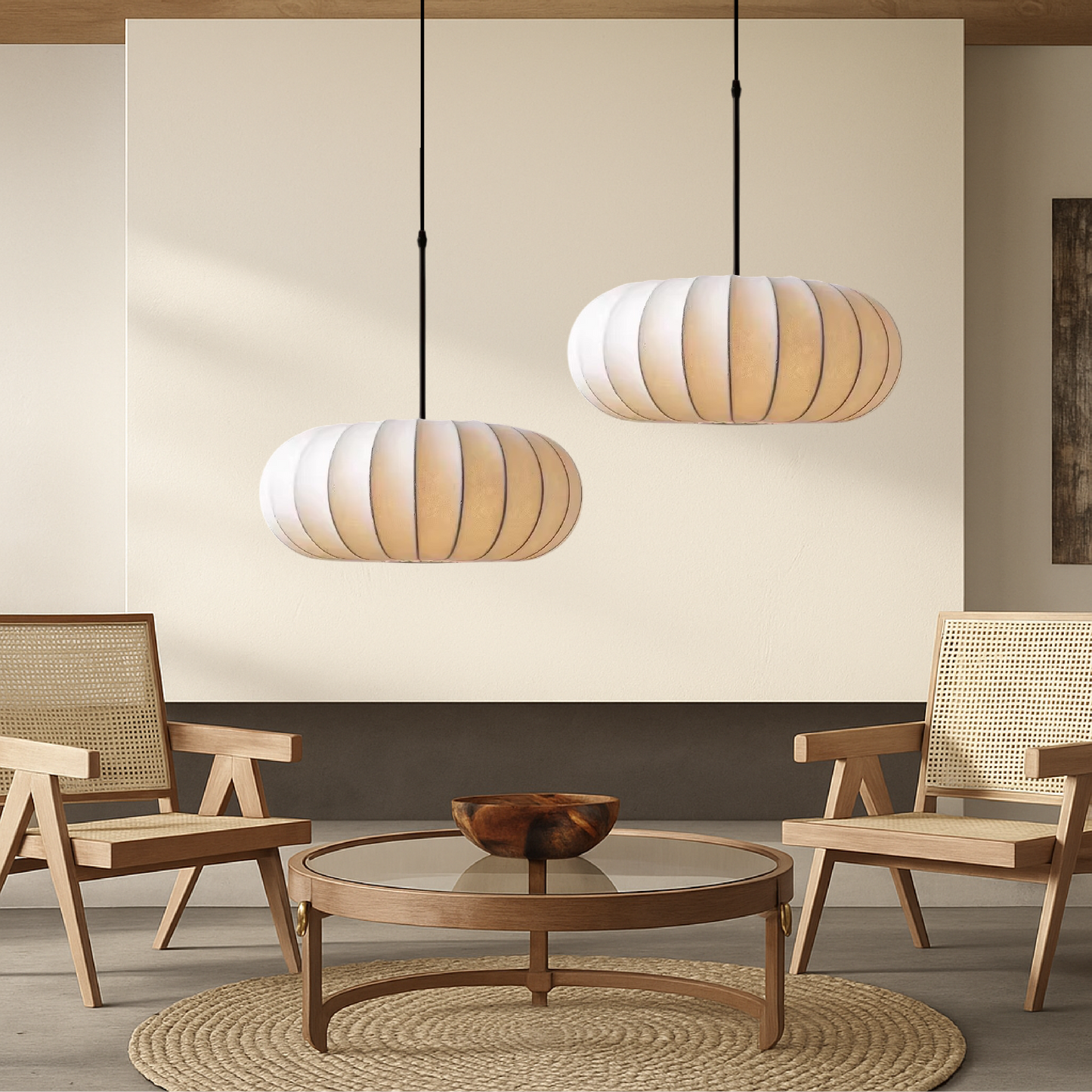 Verona Silk Hanging Light