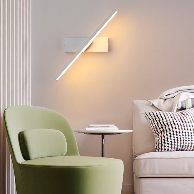 Ray Modern Adjustable Wall Light - Black and White for Bedroom