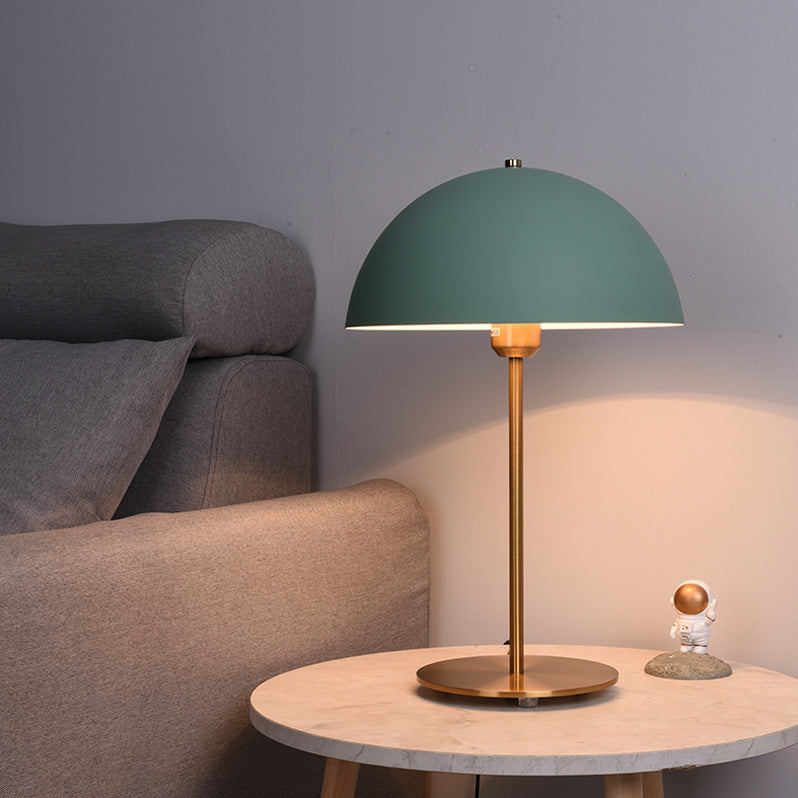 Contemporary Mushroom Nightstand Lamp for Bedroom | E27, 31-40W, Metal, AC 90-260V | Stylish Table Lamp