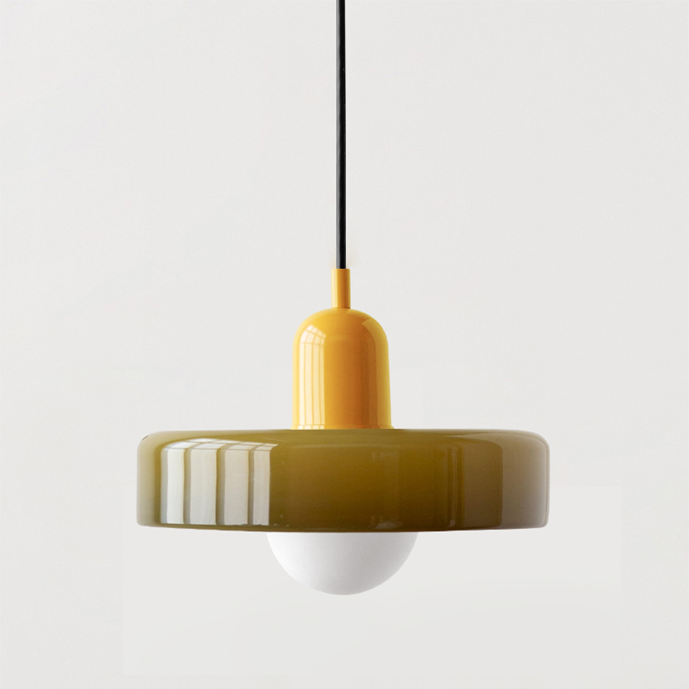Charlotte Bauhaus-Inspired Glass Pendant Light