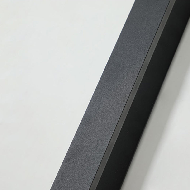 Arisha Black Minimalist Waterproof LED Outdoor Wall Light for Garden and Corridor
