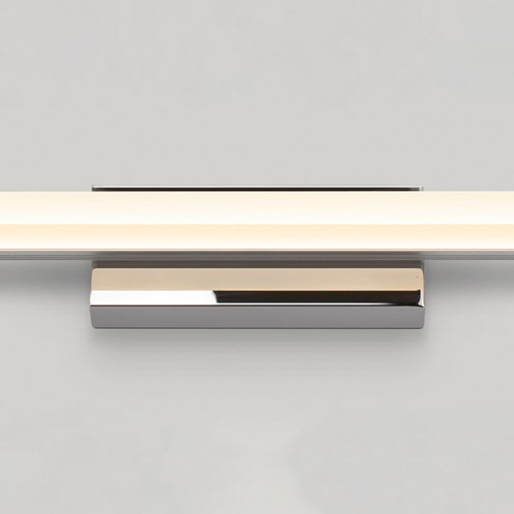 Arisha Black Linear Wall Lamp with Mirror for Indoor Bathroom