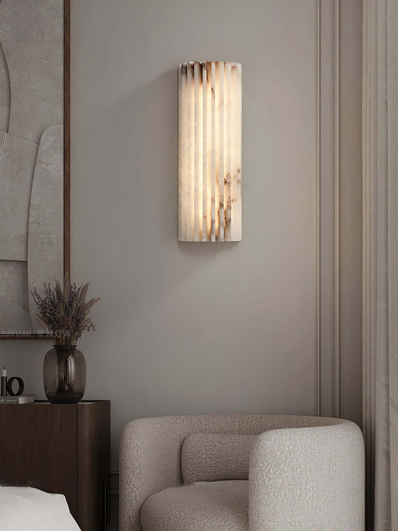 Orcarion Alabaster Wall Sconce