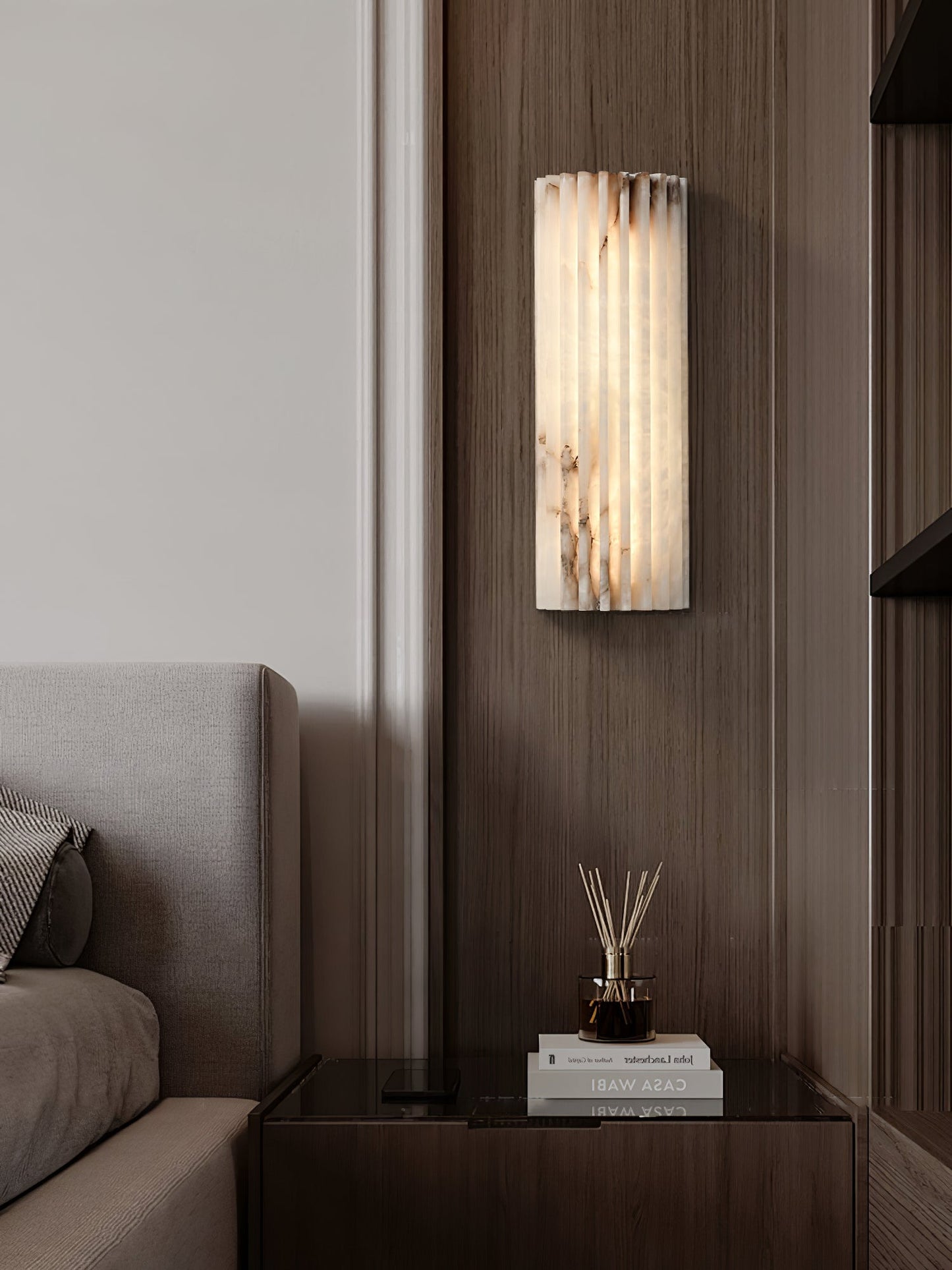 Orcarion Alabaster Wall Sconce