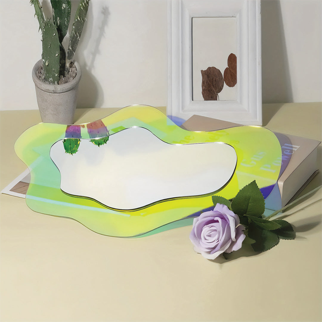 Curved Cosmic Reflection Mirror