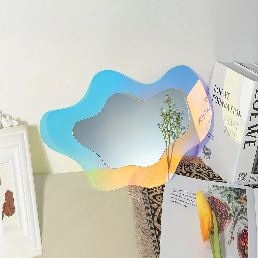 Curved Cosmic Reflection Mirror