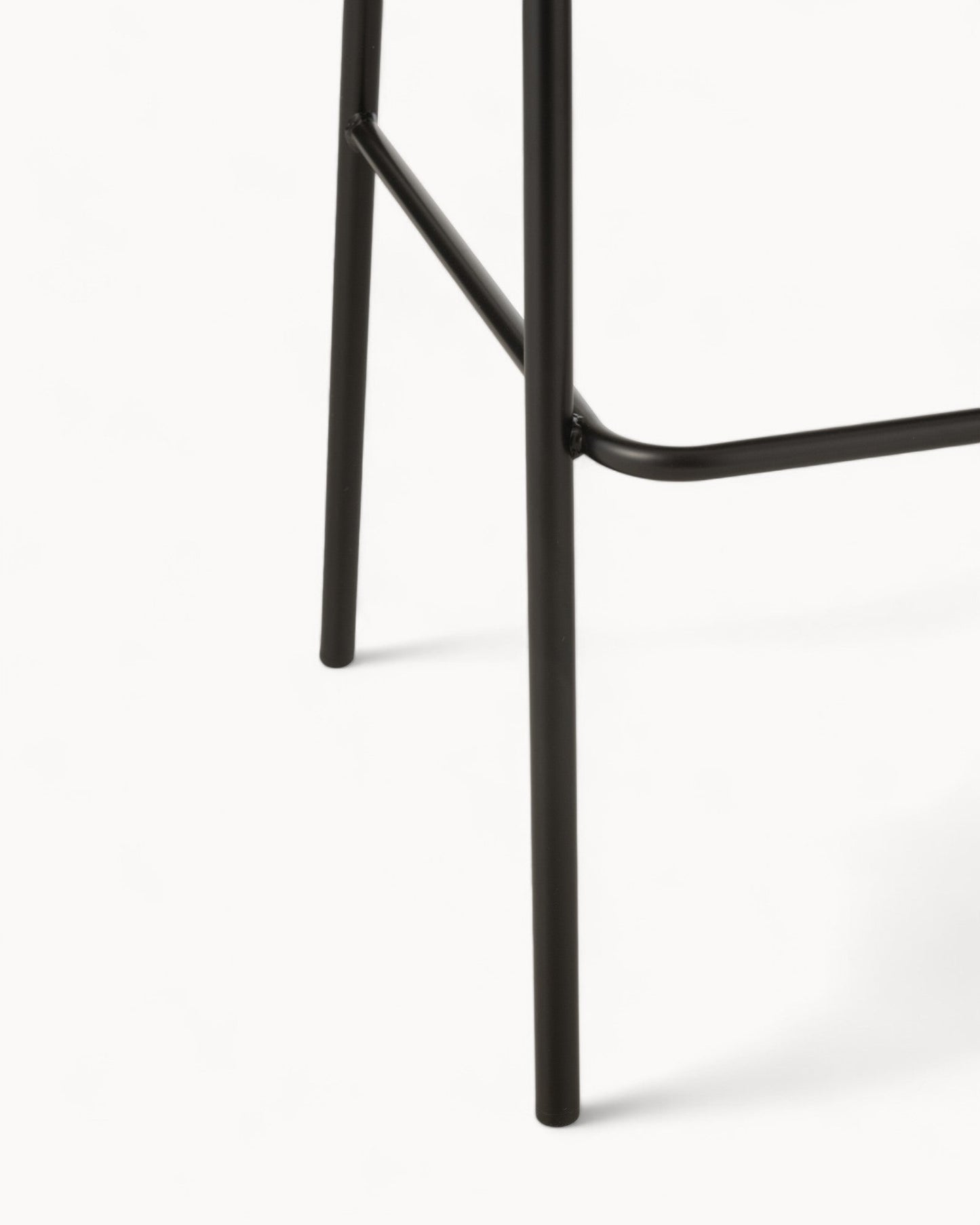 J-Line Lone Bar Stool – Plywood & Metal – Brown & Beige – 97.8 cm