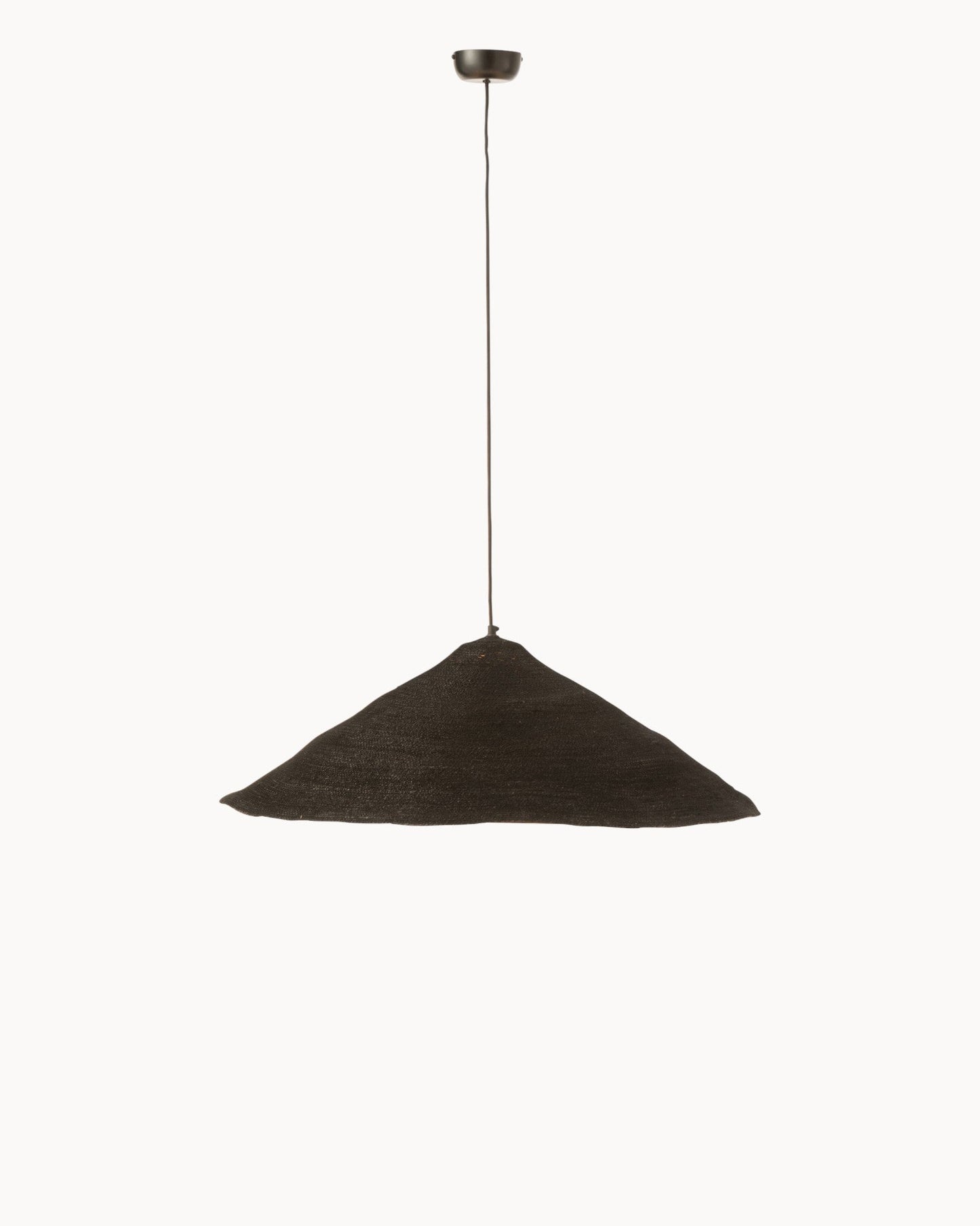 J-Line Moonj Grass Pendant Lamp – Black and Orange – 80 cm
