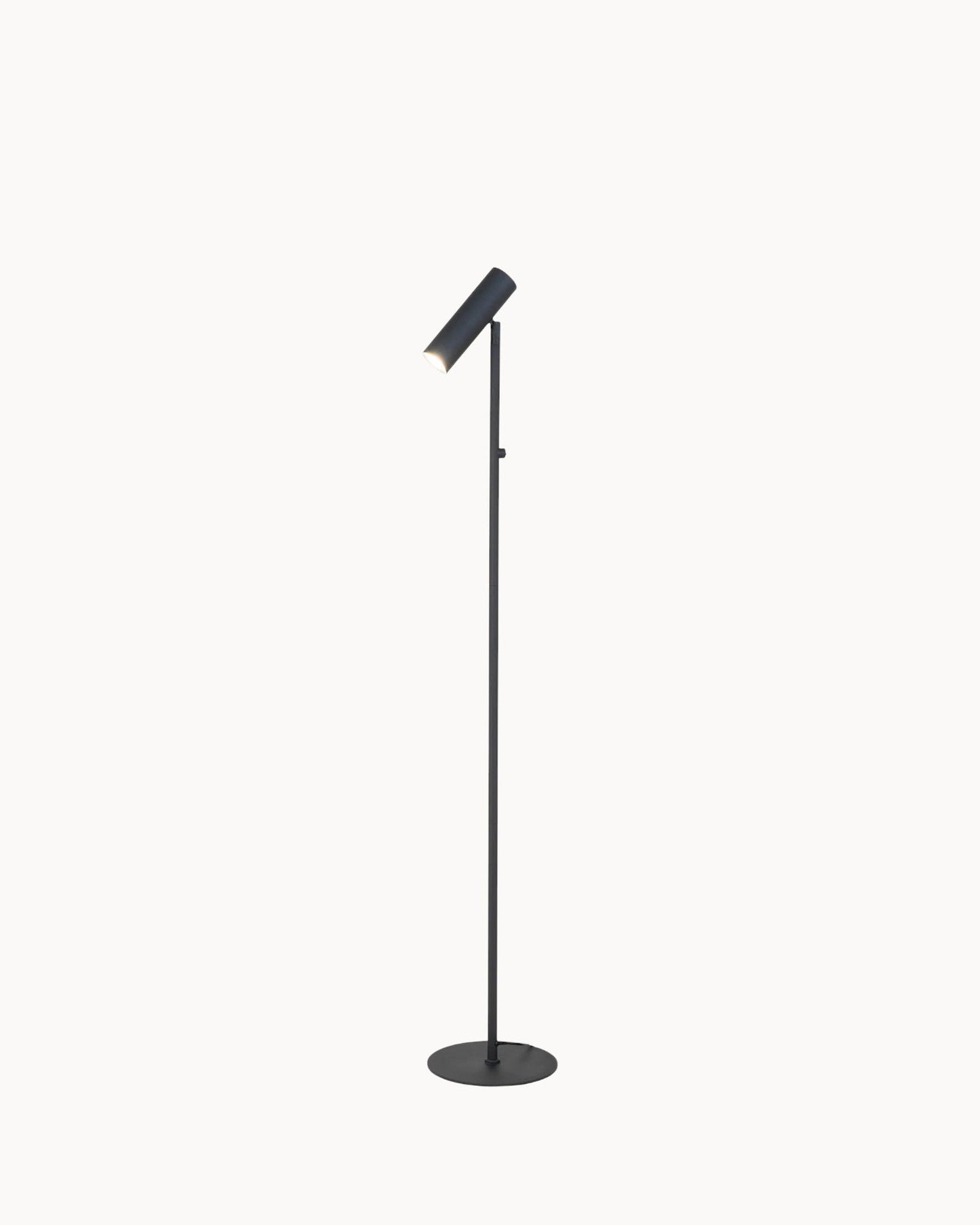 Modern Black Steel Floor Lamp – 150 cm Paris Design
