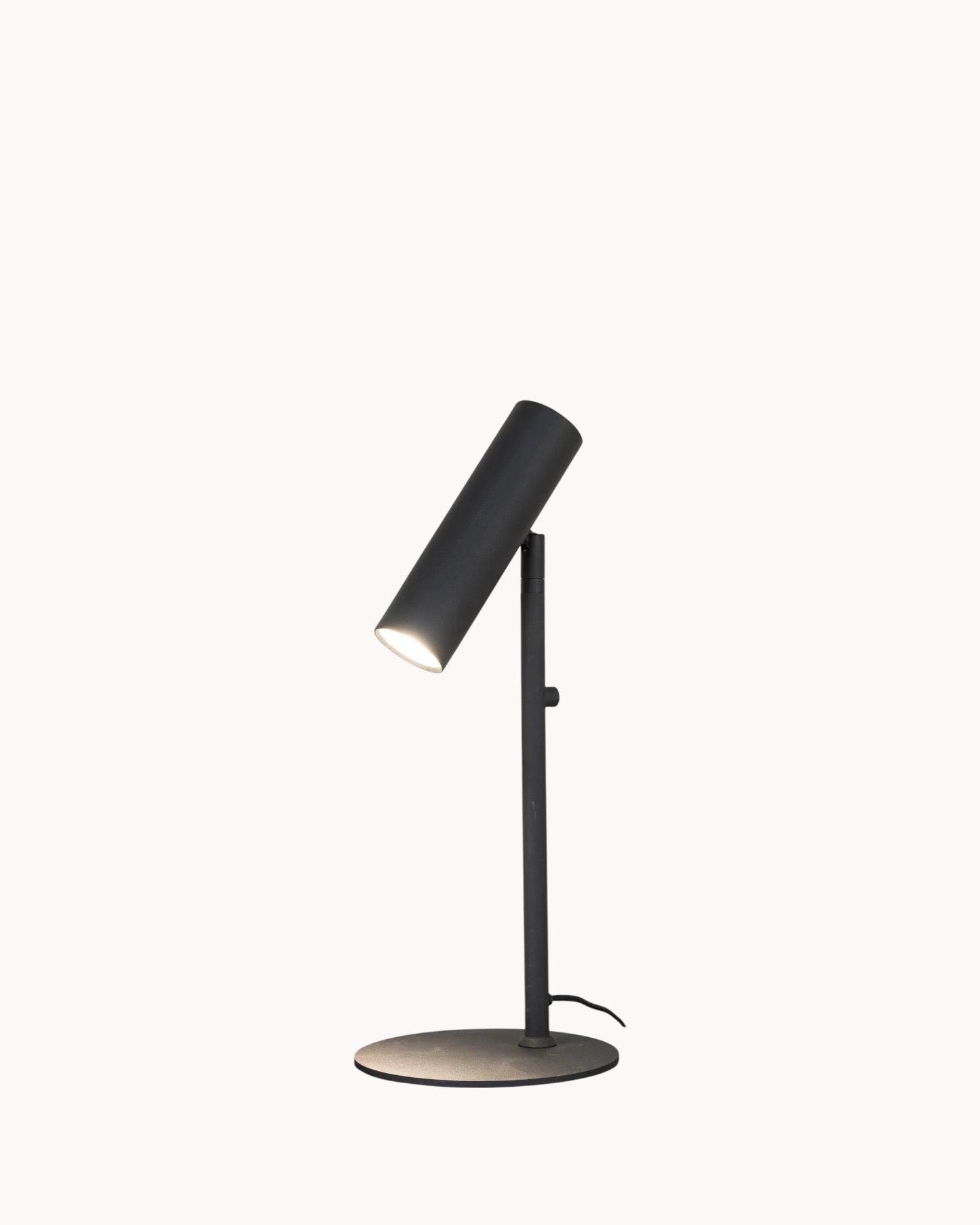 Paris Black Steel Table Lamp – 20x20x47 cm – GU10 Socket