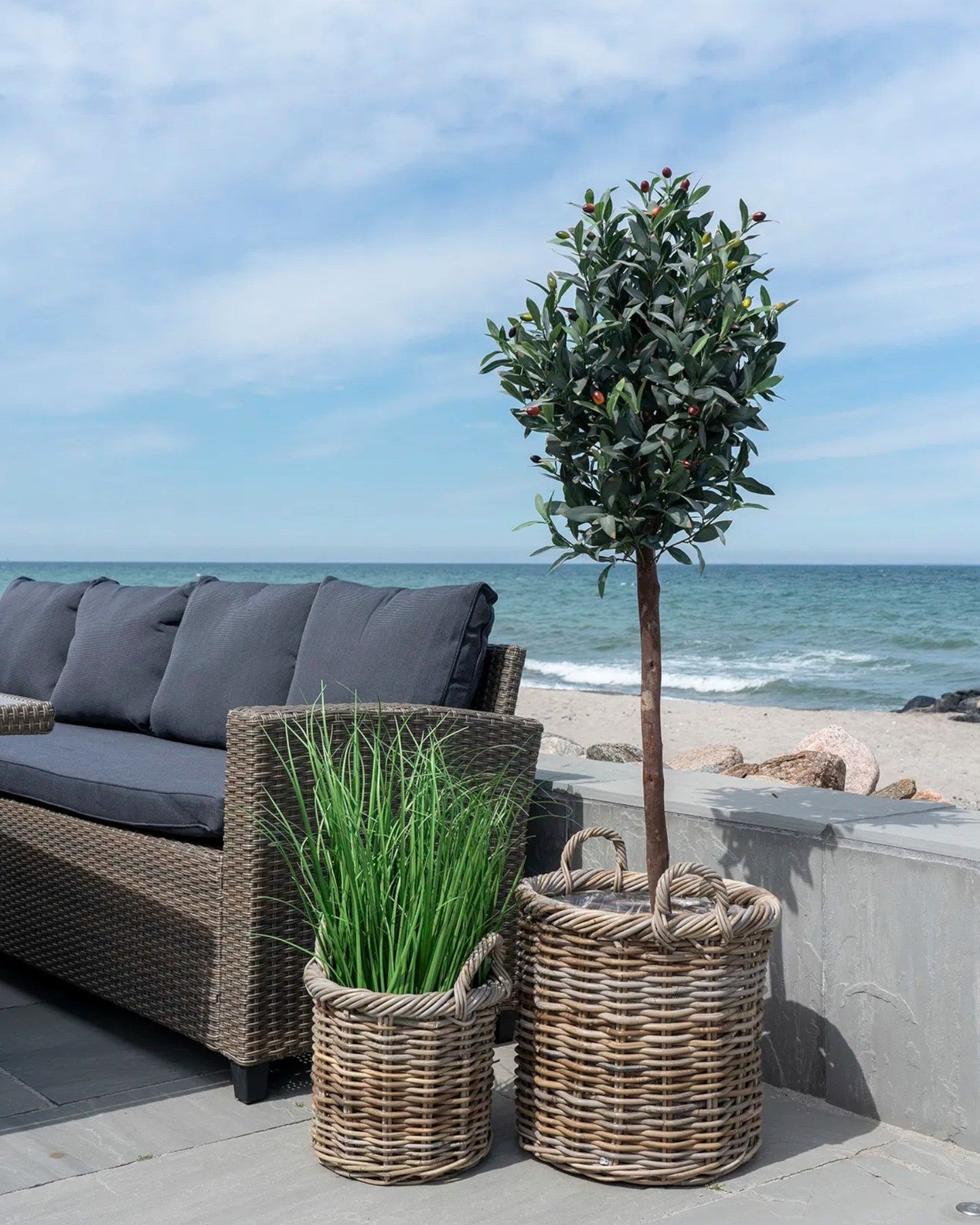 150 cm Artificial Olive Tree – Lush Green Indoor Decorative Plant