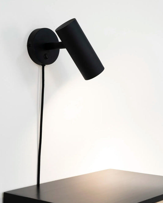 Modern Black Steel Paris Wall Lamp – 28W, IP20 Rated
