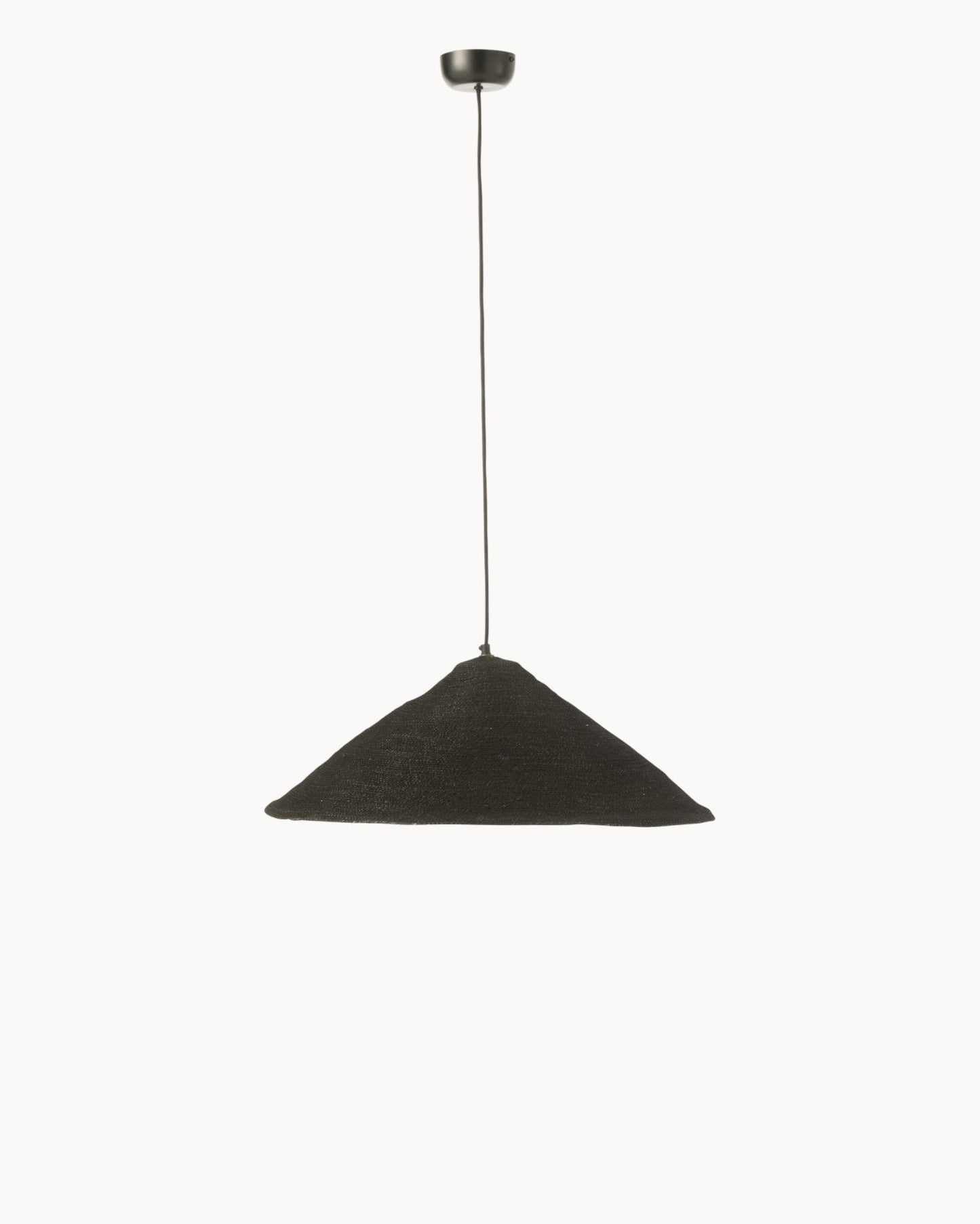 J-Line Black Pendant Lamp – 60 cm Moonj Grass – Natural Design