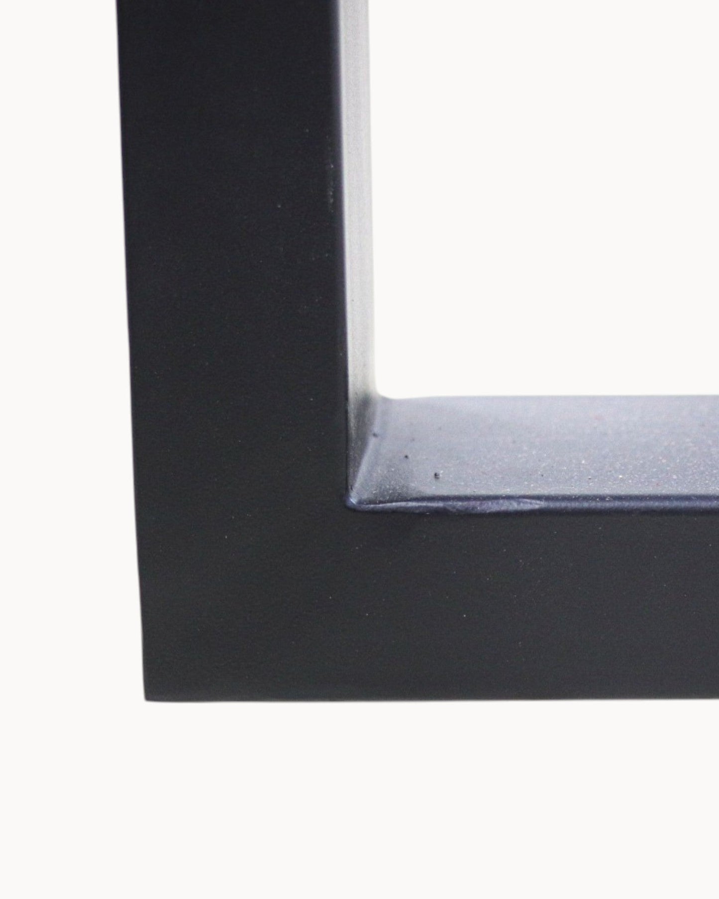 Black Metal U-Shape Table Frame – HSM Collection – 70x10x69 cm