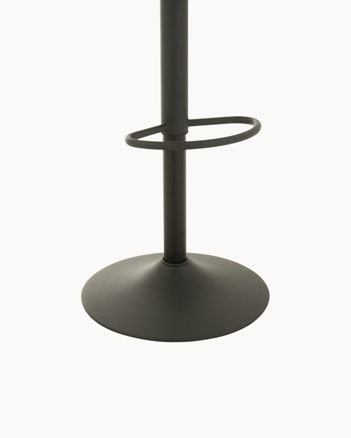J-Line Industrial Bar Stool - Black Wood and Metal, 79 cm Seat Height