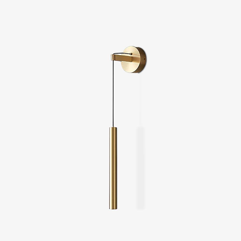 Cecilia Indoor Wall Sconce with Brass Accents