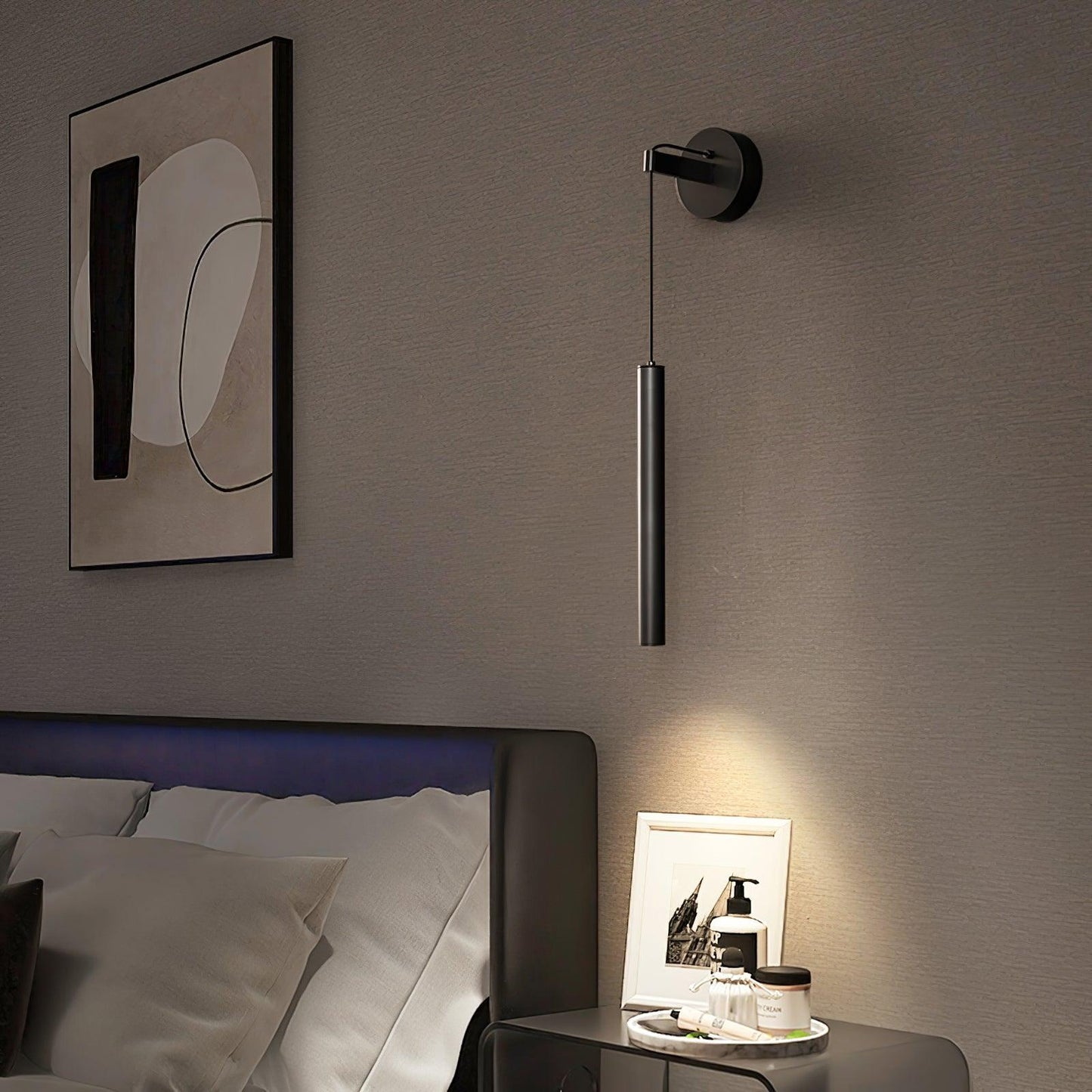 Cecilia Indoor Wall Sconce with Brass Accents
