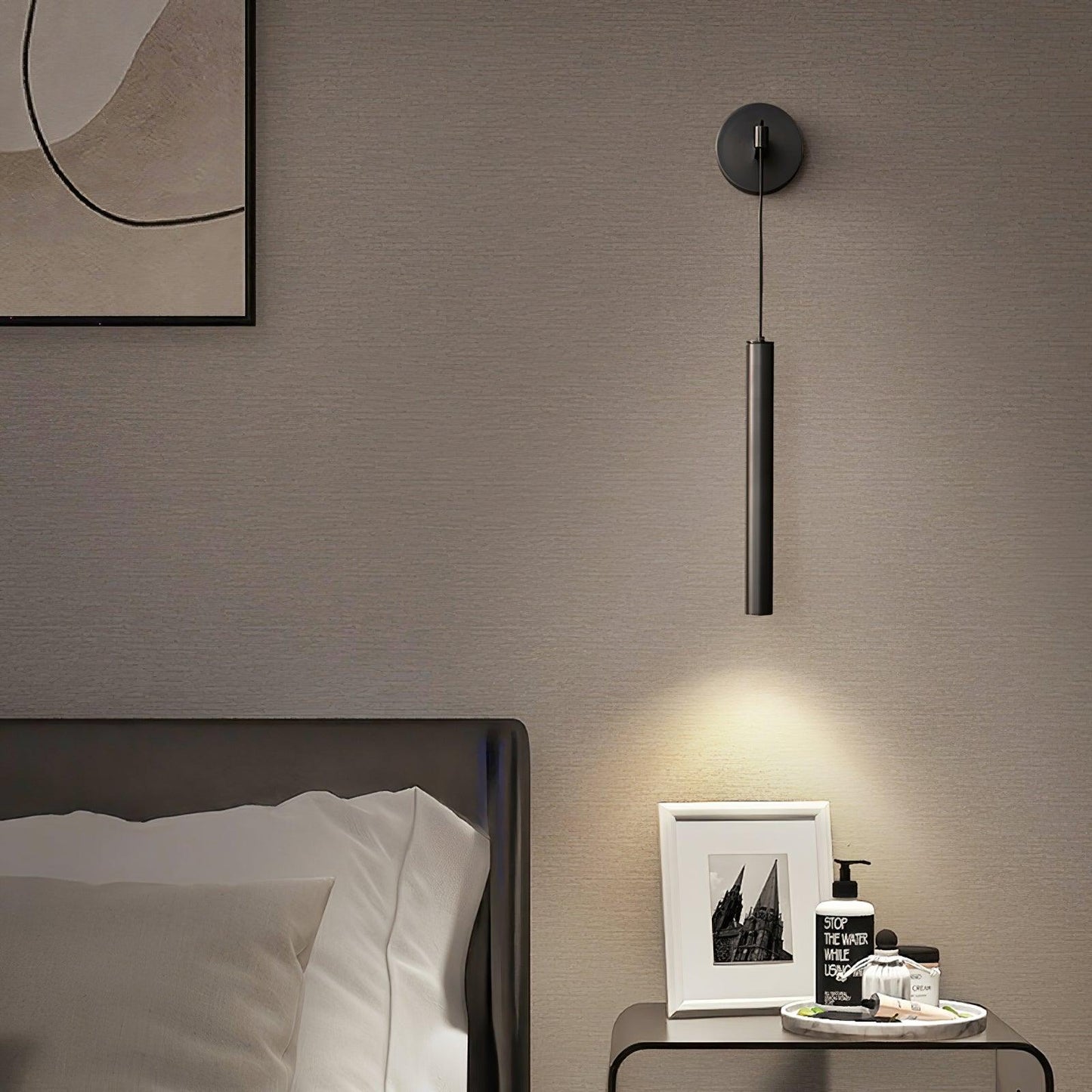 Cecilia Indoor Wall Sconce with Brass Accents