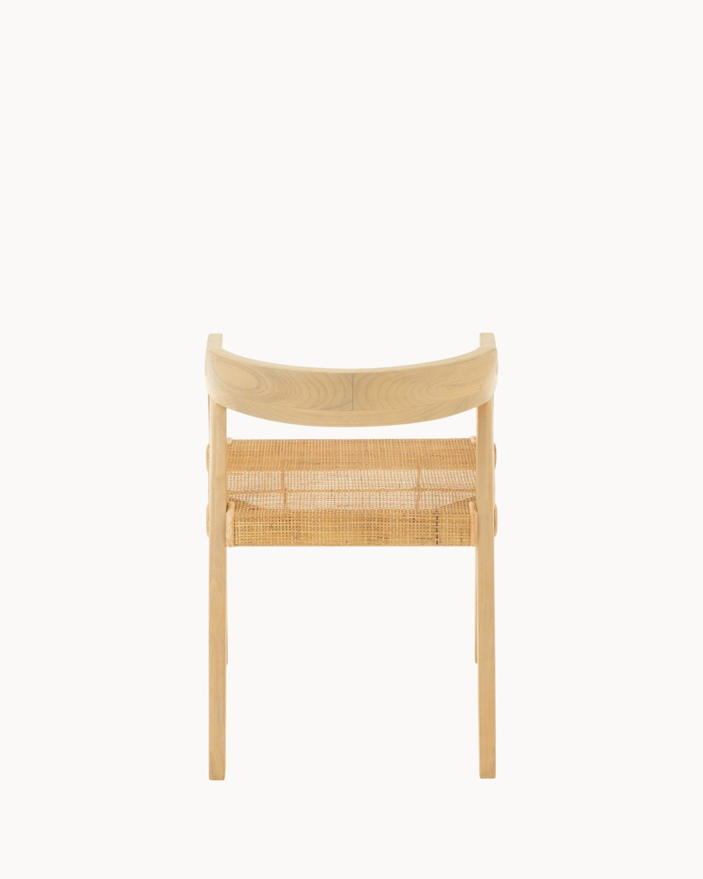 J-Line Emma Dining Chair – Natural Teak Wood – Dimensions: 55x55x71 cm