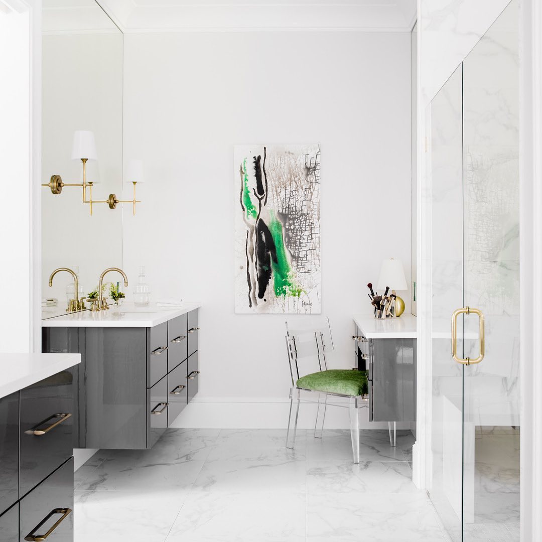 Brass Theodore Wall Lamp with Fabric Shade