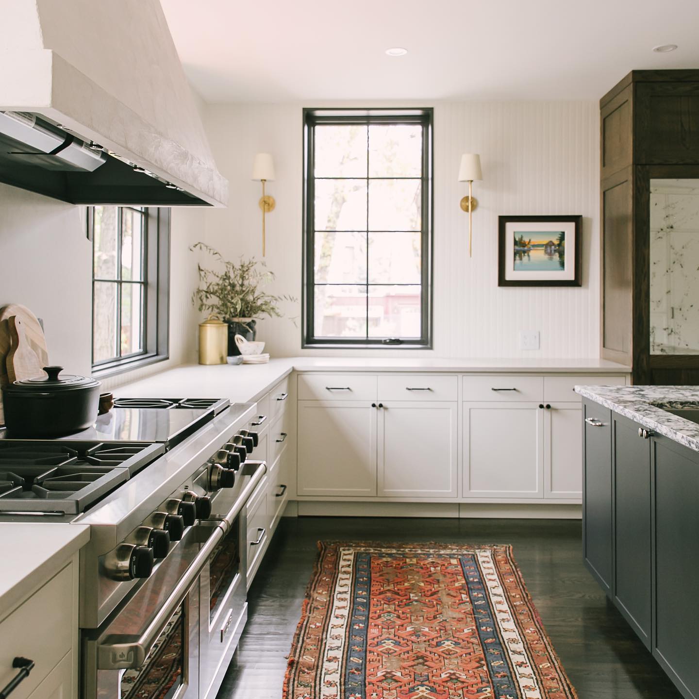 Brass Theodore Wall Lamp with Fabric Shade