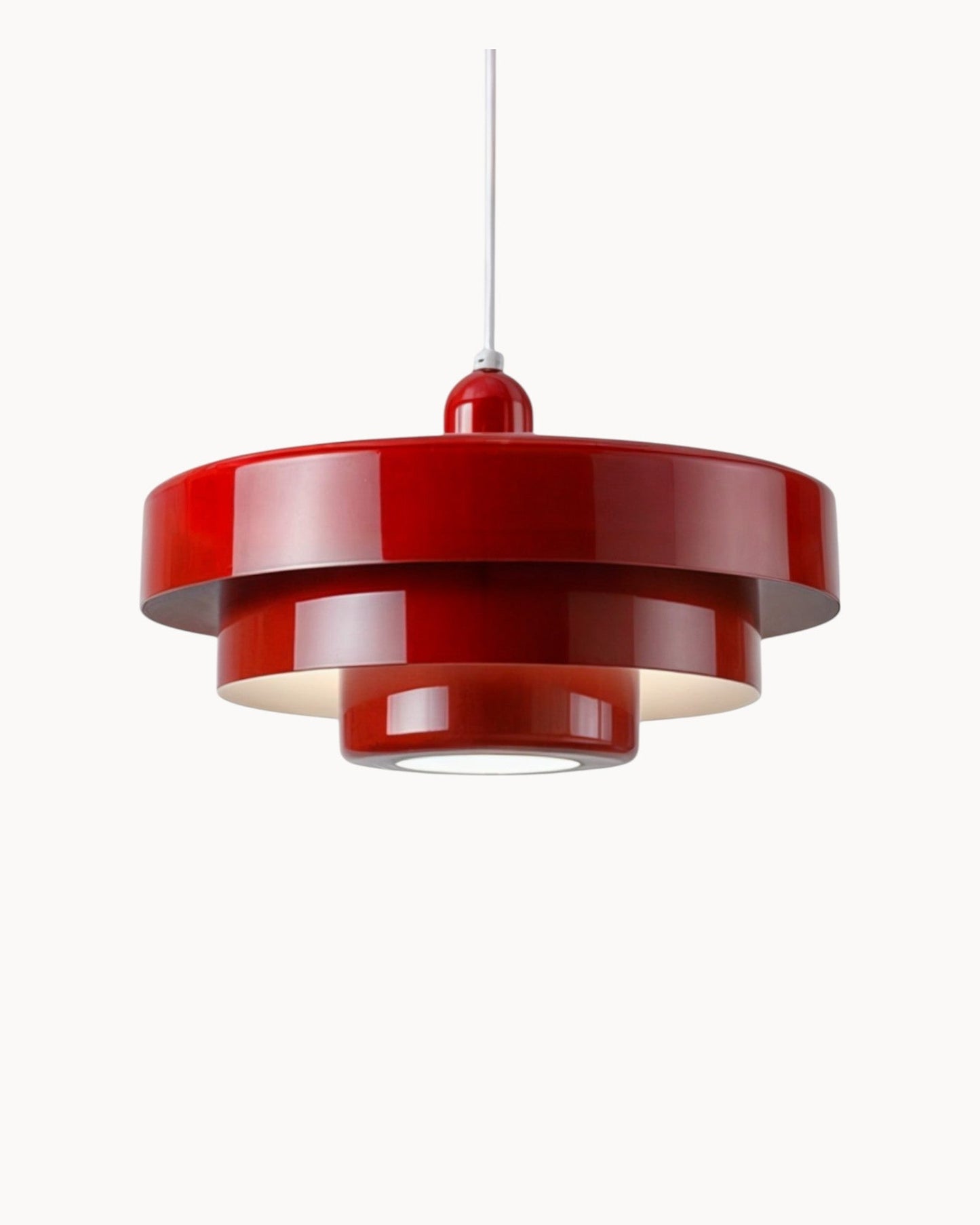 Mid-Century Loft Pendant Lamp - Black and Gold Finish